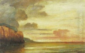 Le Pays De Caux by Richard Parkes Bonington
