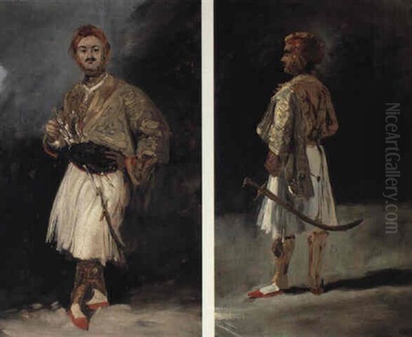 The Count Demitrius De Palatiano In The Costume Of A Palikar - view 1