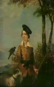 Der Junge Falkner by Richard Parkes Bonington