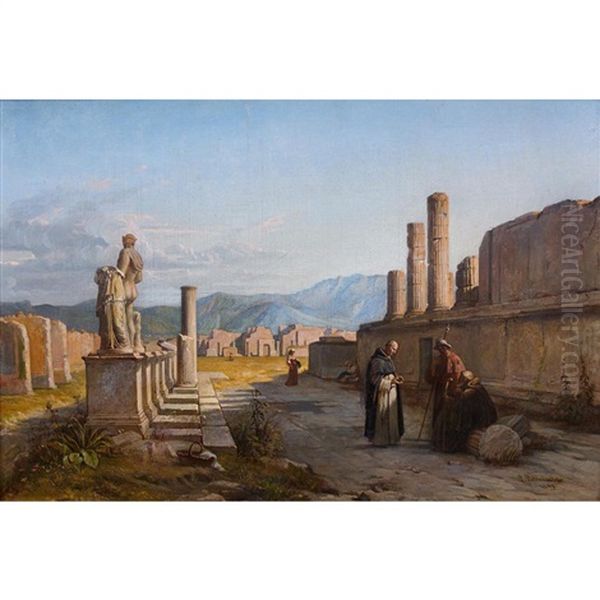 Entree Du Forum A Pompei - view 1