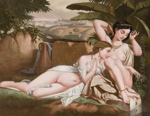 Femmes Au Bain by Pierre Bonirote