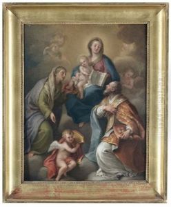Madonna Col Bambino, Sant'anna E San Nicola Di Bari