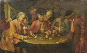 Card Players by Giuseppe Bonito