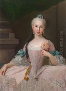 Bildnis Der Maria Amalia Von Sachsen, Konigin Von Neapel Und Spanien