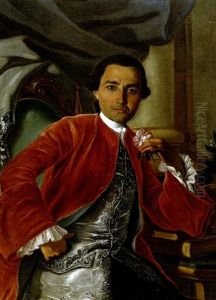 Portrait Of A Neapolitan Nobleman by Giuseppe Bonito