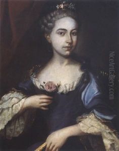 Retrato De Dama by Giuseppe Bonito