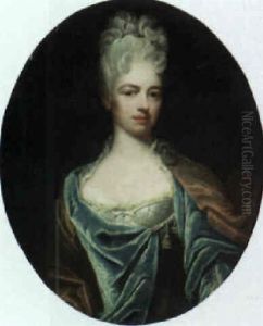 Portrait Of A Gentleman Wearing The Order Of Christ Of Portugal