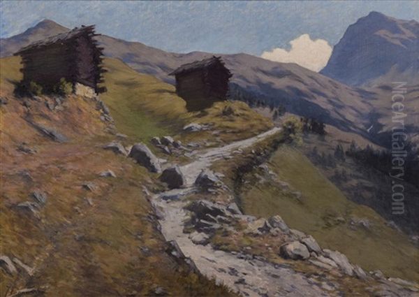 Chemin De La Bella Tolla. Valais - view 1