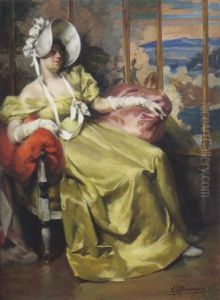 La Robe Jaune by Alexandre Francois Bonnardel