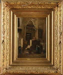Porte Au Caire by Leon Bonnat