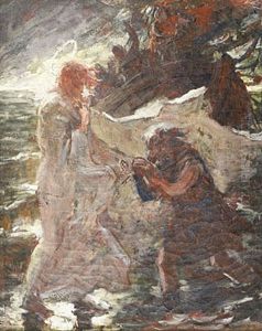 La Peche Miraculeuse by Leon Bonnat