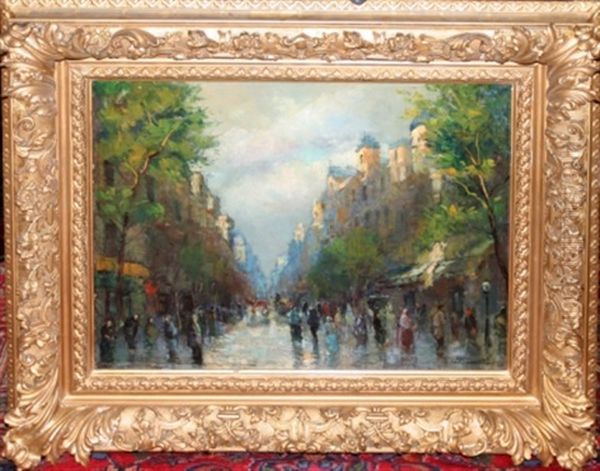 Paris Street Scene - view 1
