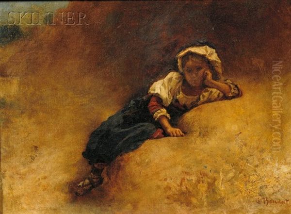 Young Girl At Rest - view 1