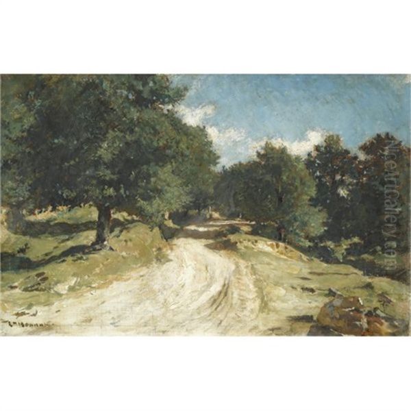 Chemin En Foret De Fontainebleau - view 1