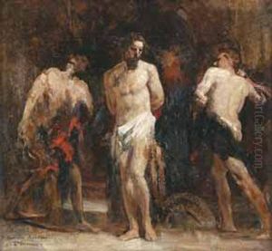 La Flagellation by Leon Bonnat