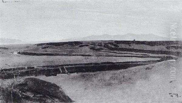 Vue De La Campagne Romaine - view 1