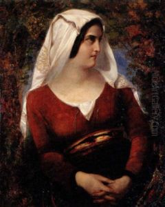 Roman Maiden by Leon Bonnat