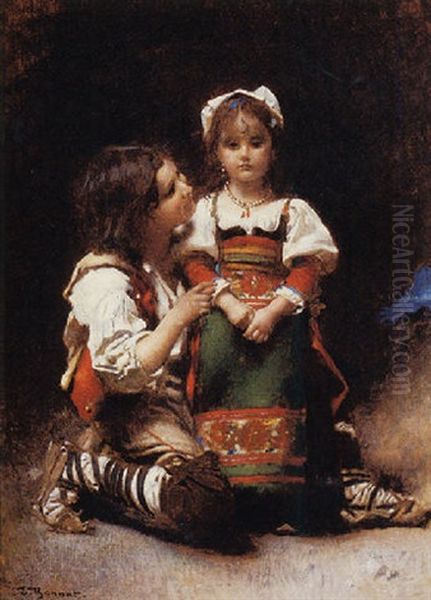 Two Young Italian Children - view 1