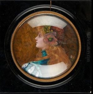 Jeune Femme De Profil by Pierre Bonnaud