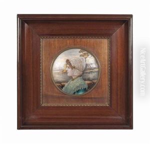 Portrait Roundel by Pierre Bonnaud