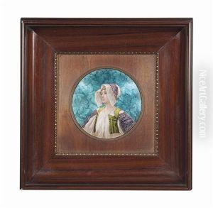 Portrait Roundel by Pierre Bonnaud