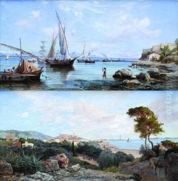 Vue D'antibes (+ Another; 2 Works) - view 1