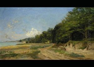 Uferlandschaft by Henri Arthur Bonnefoy
