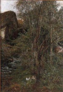 Paysage Au Moulin by Henri Arthur Bonnefoy