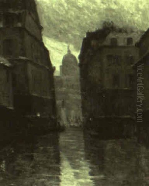 View Of Paris, The Flood - view 1
