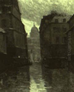 View Of Paris, The Flood
