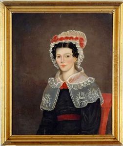 Portrait Of A Young Lady by William Bonnell
