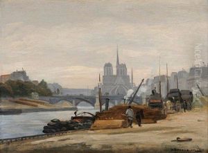 Vue De Notre-dame by Georges Bonnemaison
