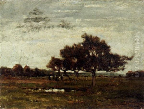 Harvesters In A Landscape - view 1
