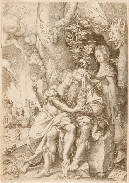 Lot And His Daughters - view 1