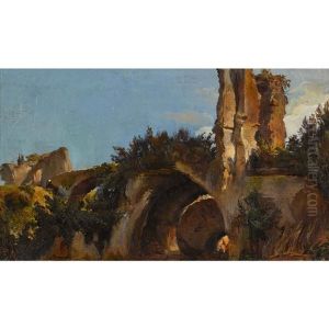 Antike Ruinen In Italien by Francois Bonnet