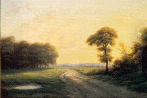 Paysage Soleil Couchant