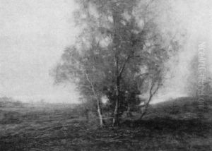Autumn Scene by Leon Durand Bonnet