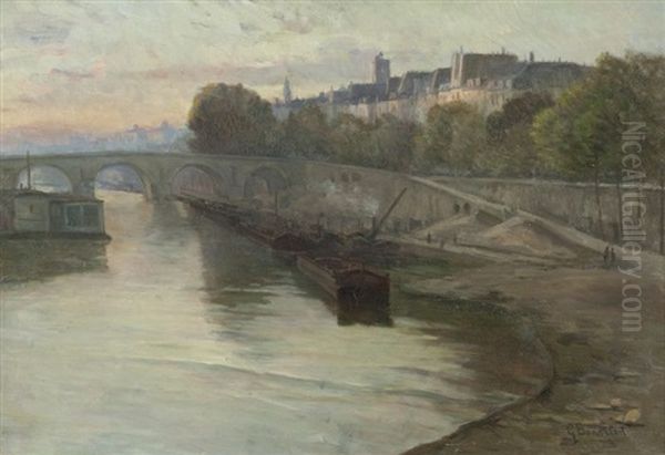 Vue De La Seine A Paris - view 1