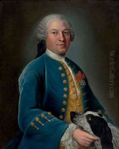 Portrait De Guillaume-jacques De Prez, Baron De La Queue Et Seigneur D'andrivon