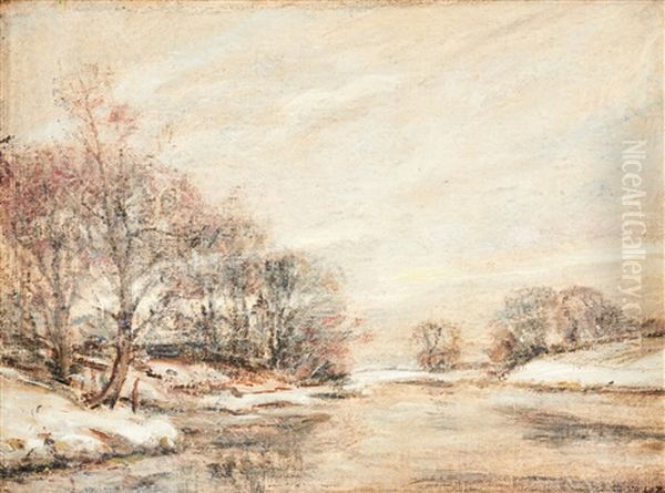 Vinterlandskap, Danmark - view 1