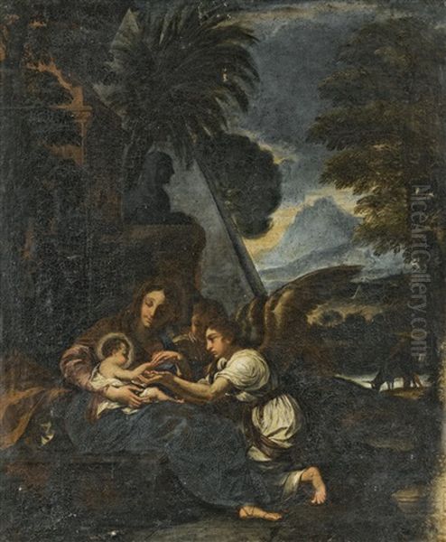 The Rest On The Flight Into Egypt - view 1
