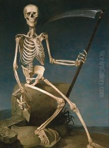 Allegory Of Death by Paolo Vincenzo Bonomini