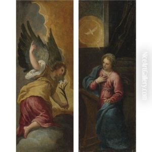 The Annunciation (pair) by Carlo Bononi