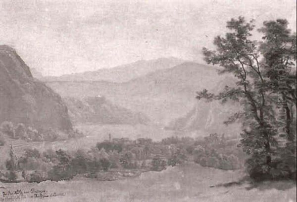 Italienische Landschaft Mit Figurenstaffage - view 1