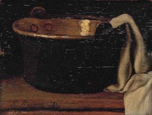 La Bassine De Cuivre Jaune by Francois Bonvin