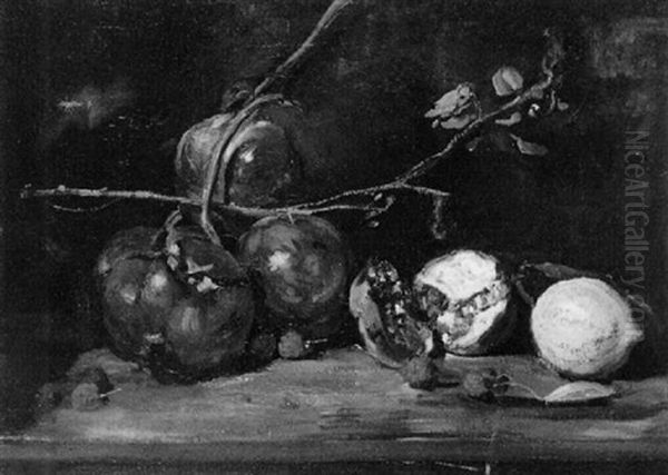 Nature Morte Aux Grenades Et Au Citron - view 1