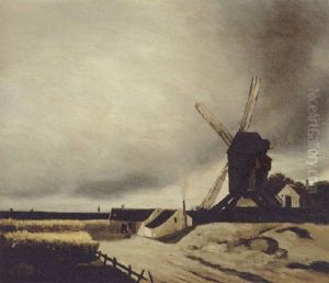 Moulin A Vent by Francois Bonvin
