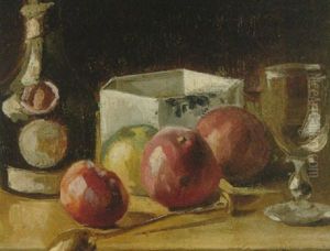 Still Life With Apples by Francois Bonvin