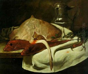 Nature Morte A La Pastenague Et Aux Mulets Rouges Nature Morte A La Pastenague Et Aux Mulets Rouges