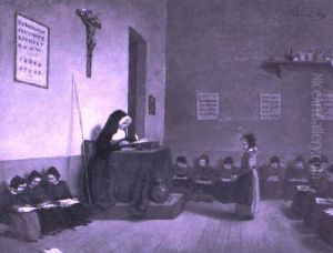 L'ecole Des Orphelins by Francois Bonvin
